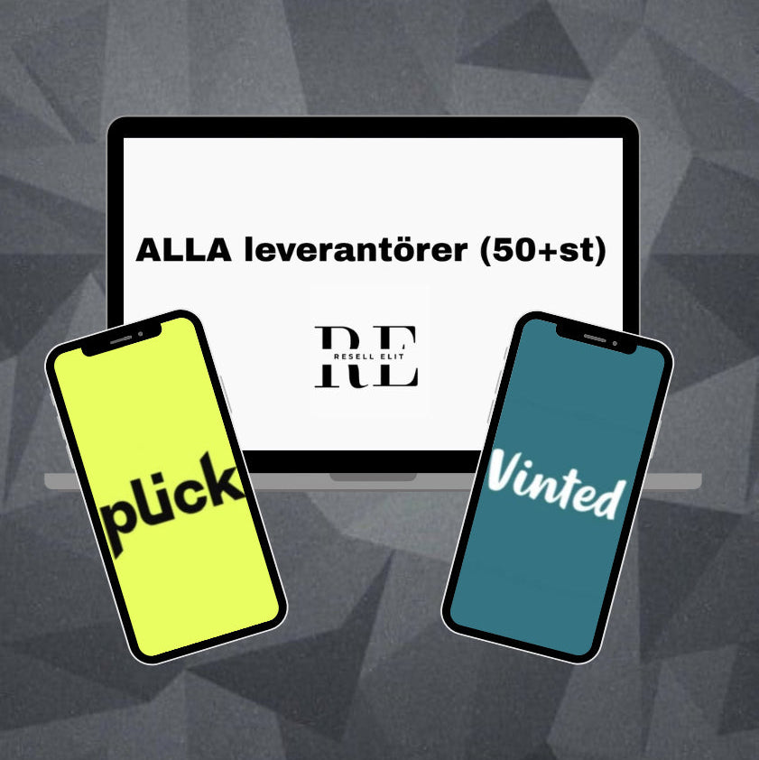 ALLA leverantörer (50+ stycken)