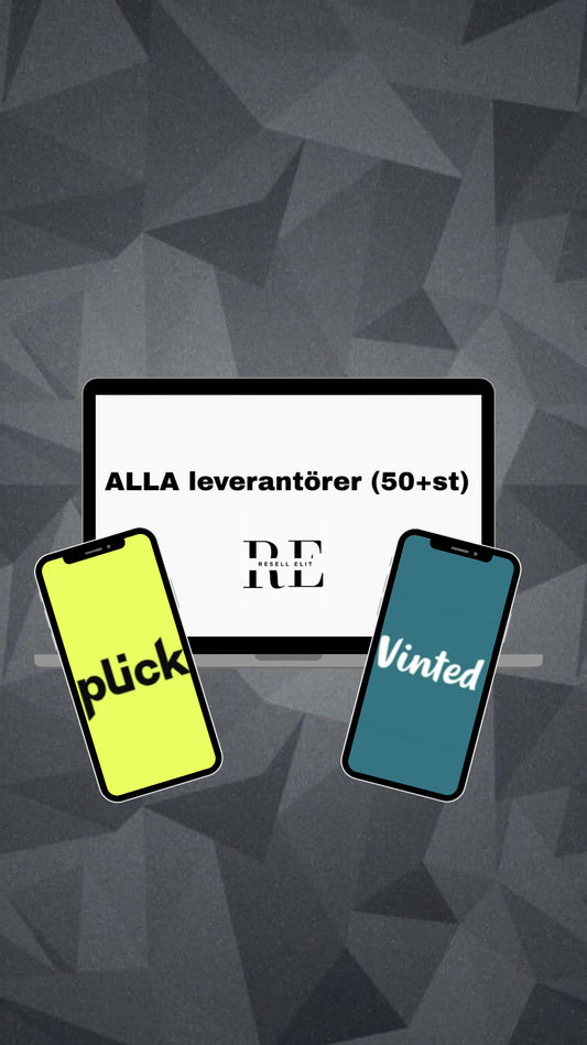 ALLA leverantörer (50+ stycken)